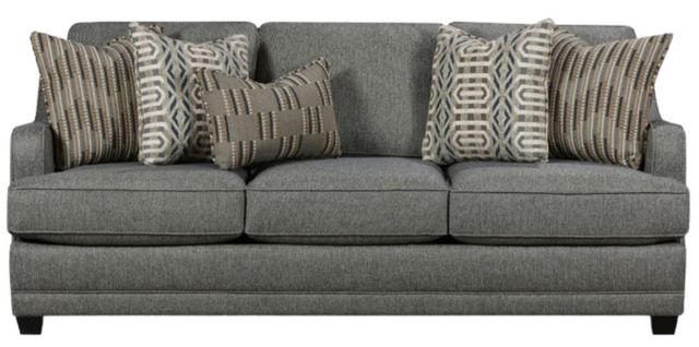 Fusion Furniture Silversmith Coffee Gray Sofa