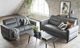 Stressless® by Ekornes® Customizable Fiona 2-Seater Sofa with Wood Trim and Legs-1