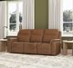 Flexsteel® Sawyer Harvest Leather Power Reclining Sofa with Power Headrests and Lumbar-1