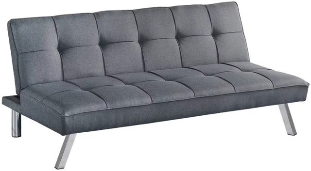 Elements International Smash Sandra Gray Sleeper Sofa-0