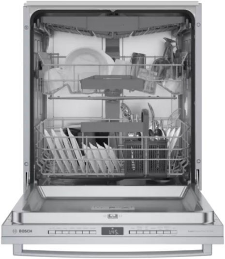 Bosch® 800 Series 24" Stainless Steel Built In Dishwasher-1