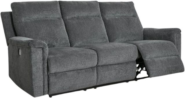 Signature Design by Ashley® Barnsana Gravel Power Reclining Sofa-4