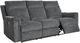 Signature Design by Ashley® Barnsana Gravel Power Reclining Sofa-4