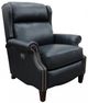BarcaLounger® Philadelphia Shoreham Blue Leather Power Recliner-0