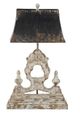 A & B Home Antique Black Table Lamp-0