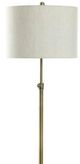 StyleCraft Gold/Urban/White Floor Lamp-1