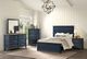 Furniture of America® Pinetop 4-Piece Blue Twin Bedroom Set -0