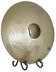 A & B Home Gold Cumberland Round Hammered Statuary-0