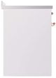 Ilve® Nostalgie II Series 30" White Pro Style Induction Range-3