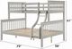 ACME Furniture Marita Gray Bunk Bed Twin over Full-2
