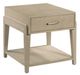 Hammary® Kaplan Almond Rectangular End Table-0