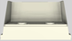 Vent-A-Hood® Designer Series 54" Biscuit Wall Mounted Range Hood-2