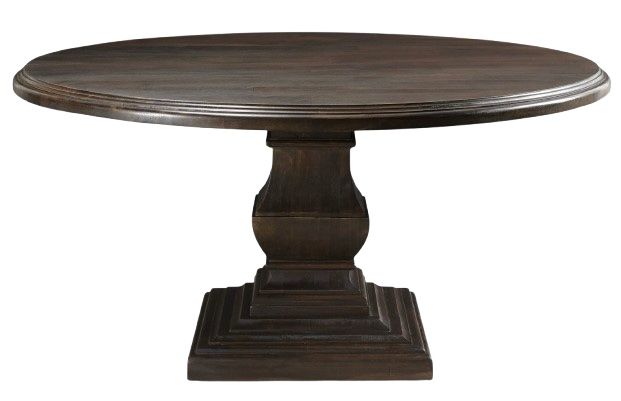Home Trends & Design Nimes Vintage Brown Dining Table-1