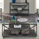 Liberty Furniture Arista Glass Top Cocktail Table with Cobblestone Brown/Gray Base-1