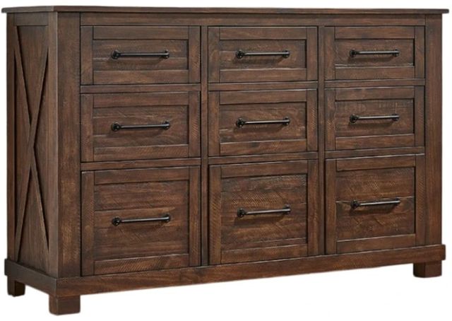 A-America® Sun Valley Rustic Timber Dresser-0