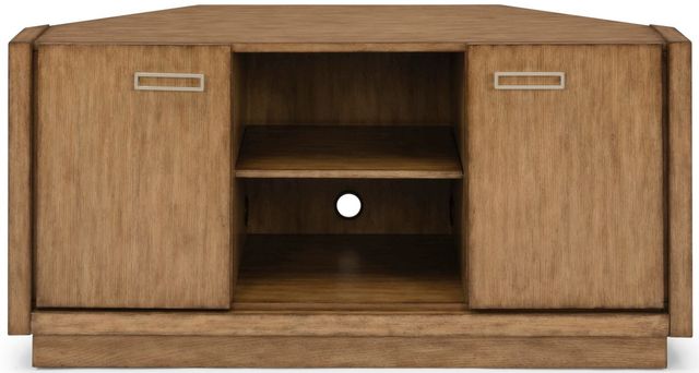 homestyles® Big Sur Oak Corner Entertainment Console-0
