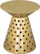 Zuo® Modern Proton Gold Side Table-0