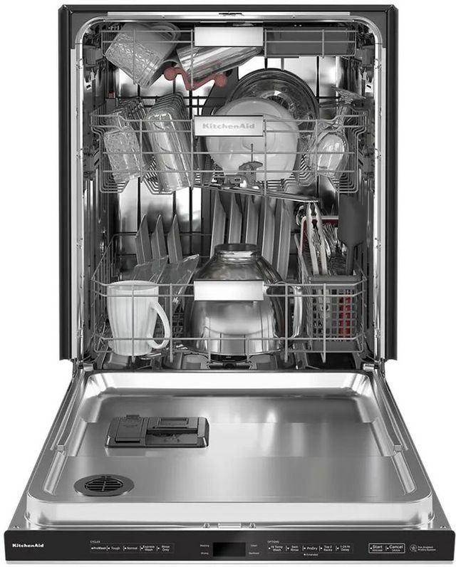 KitchenAid® 24" PrintShield™ Stainless Steel Built In Dishwasher-1