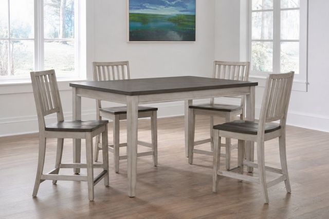aspenhome® Caraway 5-Piece Aged Ivory Counter Set-1