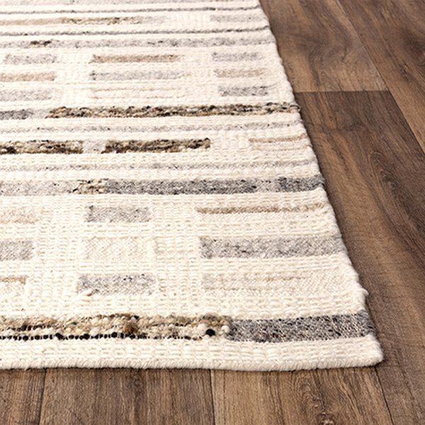 Rizzy Home Nova Gray 5'x8' Rectangular Rug-1