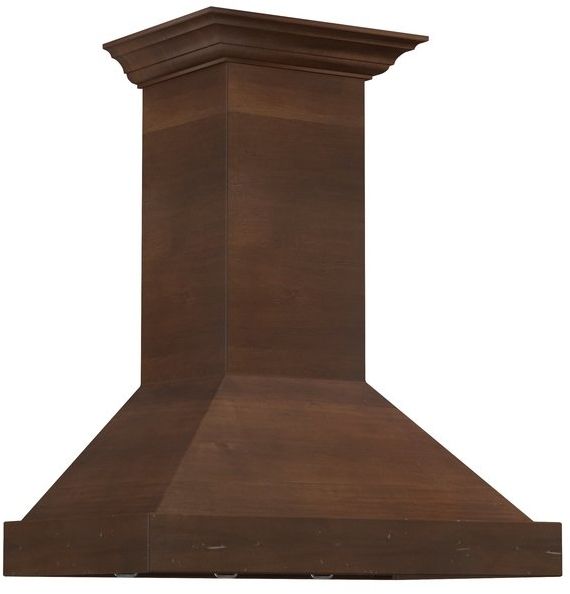 ZLINE 48" Walnut Wall Mounted Range Hood-2