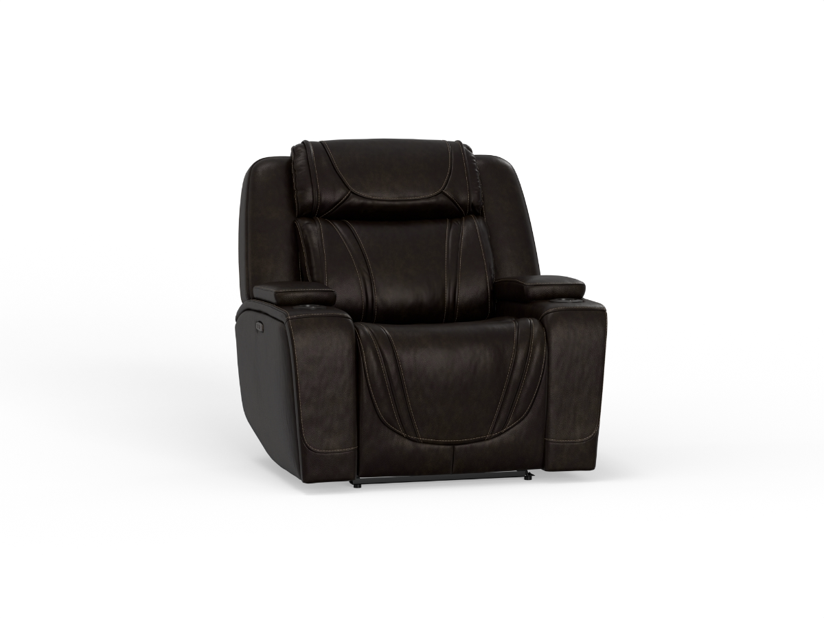 Sofamania bob classic leather recliner chair sales