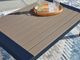 Signature Design by Ashley® Mabry Shores Driftwood Aluminum Outdoor Cocktail Table with Navy Blue Base-3