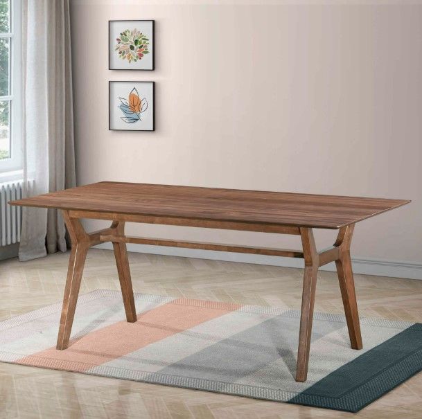 New Classic® Home Furnishings Thea Walnut Dining Table-1