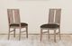 A-America® Casual Loft Roasted Hazelnut Panel Back Upholstered Dining Side Chair-1