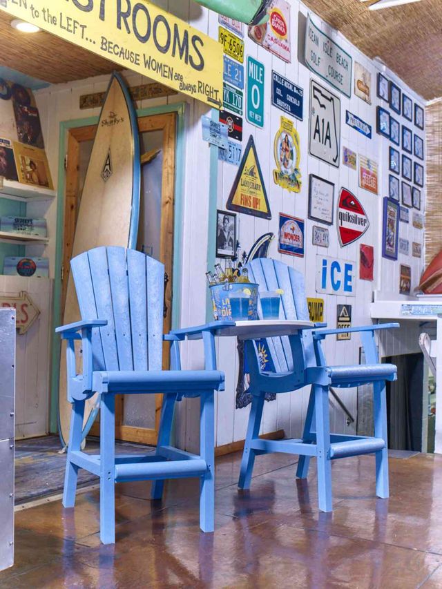 C R Plastics Generation Line Sky Blue Classic Counter Arm Chair-3