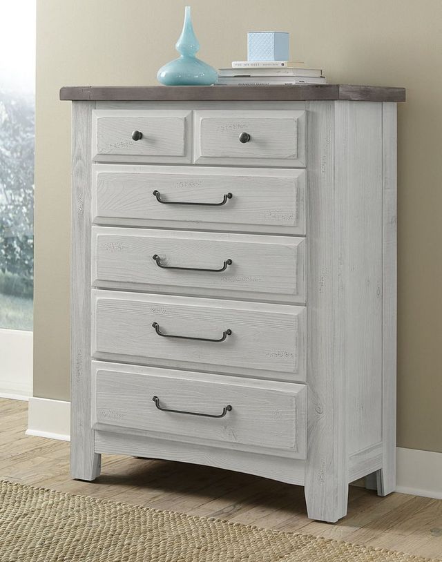 Vaughan-Bassett Sawmill Alabaster Two Tone Chest-1
