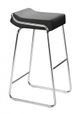 Zuo® Wedge Black Set of 2 Bar Stool-0