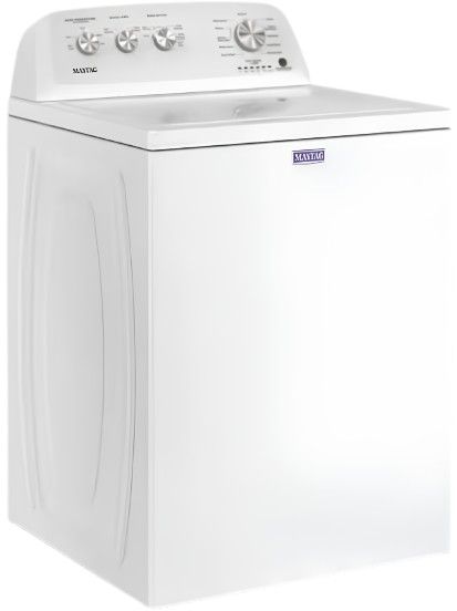 Maytag® 3.8 Cu. Ft. White Agitator Top Load Washer with Deep Fill-2