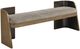 Bernards Calia Black/Brown Bench-0