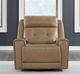 Liberty Furniture Carrington York Sand Leather Power Recliner-2