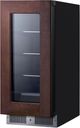 Summit® 1.9 Cu. Ft. Panel Ready Built-In Beverage Center-1