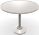Telescope Casual 42" Round Balcony Height Pedestal Table with hole-0