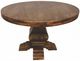 Million Dollar Rustic Brown Round Bar Dining Table-0