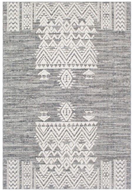 Surya Ariana Gray/White 4'x6' Area Rug-0