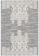 Surya Ariana Gray/White 4'x6' Area Rug-0