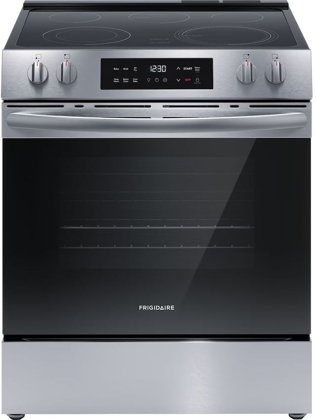 Frigidaire® 30'' Stainless Steel Slide-in Electric Range with Air Fry-0