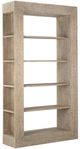 Dovetail Furniture Amaya Light Warm Wash Sealed Bookcase-3