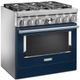 KitchenAid® 36" Ink Blue Pro Style Dual Fuel Range-3
