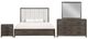 New Classic® Home Furnishings Landon 4-Piece Walnut King Platform Storage Bedroom Set-0