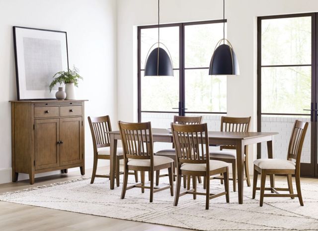 Kincaid® Kafe Latte 80" Rectangular Leg Dining Table-1