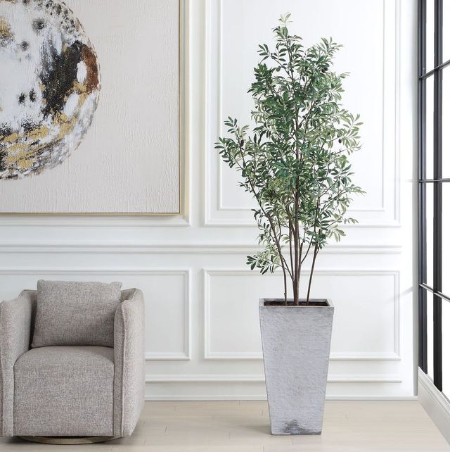 Uttermost® Sonora Gray/Green Olive Tree in Planter-1