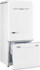 Unique® Appliances Classic Retro 30" 17.7 Cu. Ft. Marshmallow White Bottom Freezer Refrigerator-3