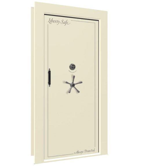 Liberty Safe Beast White Marble In-Swing Right Hinge Mechanical Vault Door-0