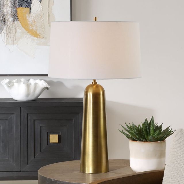 Uttermost® Flinchem Brass Table Lamp-2