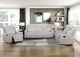 Homelegance® Benton Light Gray Manual Recliner-1